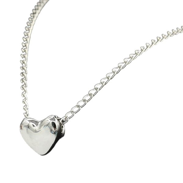 Stainless Steel Heart Shape Necklace | Love Heart Pendant Necklace | Girls & Women Fashion